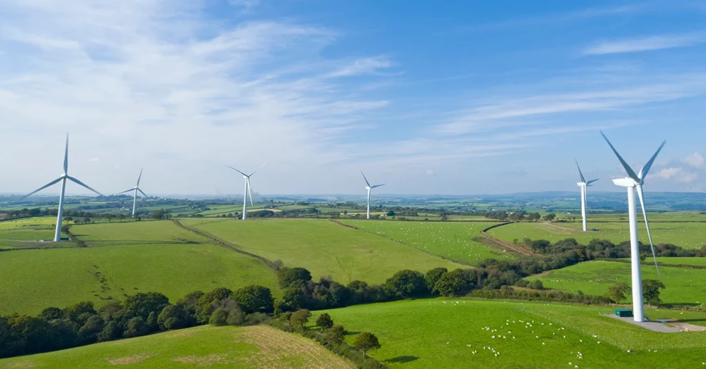 Wind turbines in the UK